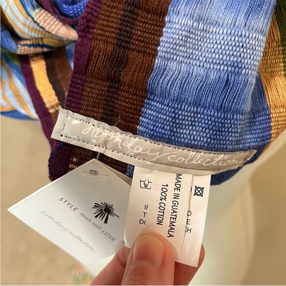 NWT Noonday Collection Cotton Infinity Scarf - Made in Guatemala - Picture 7 of 10